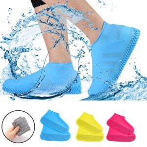 Jozi 2 Za Vifuniko Vya Viatu Visivyo Na Maji Vya Silicone