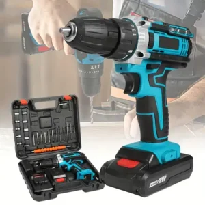 21V Electric Screwdriver Set 32pcs Cordless Drill Battery 1500mah Rechargeable Screwdriver Torque 25+3 Power Tools